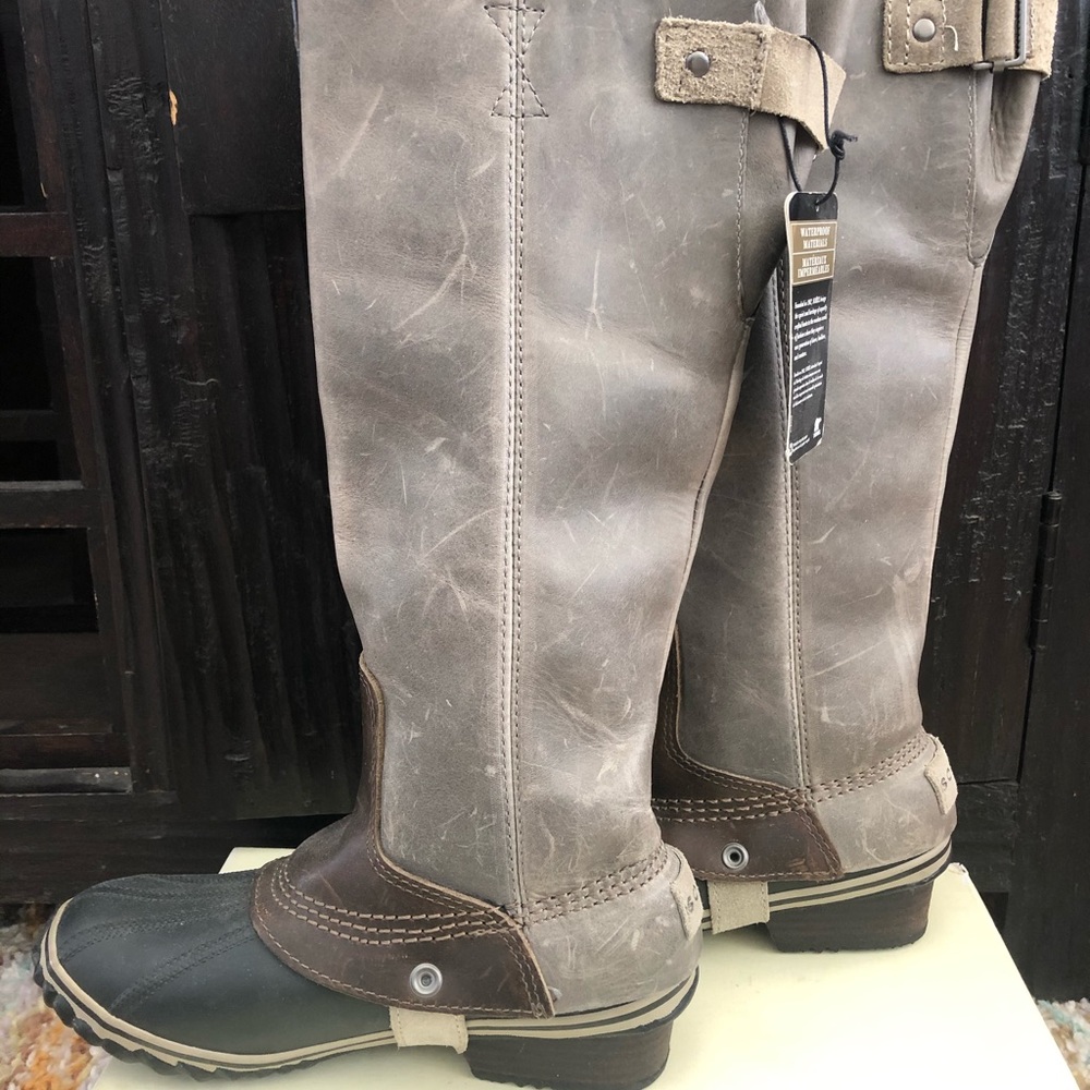 New SOREL SLIMPACK TALL EQUESTRIAN Rain/SNOW Boot